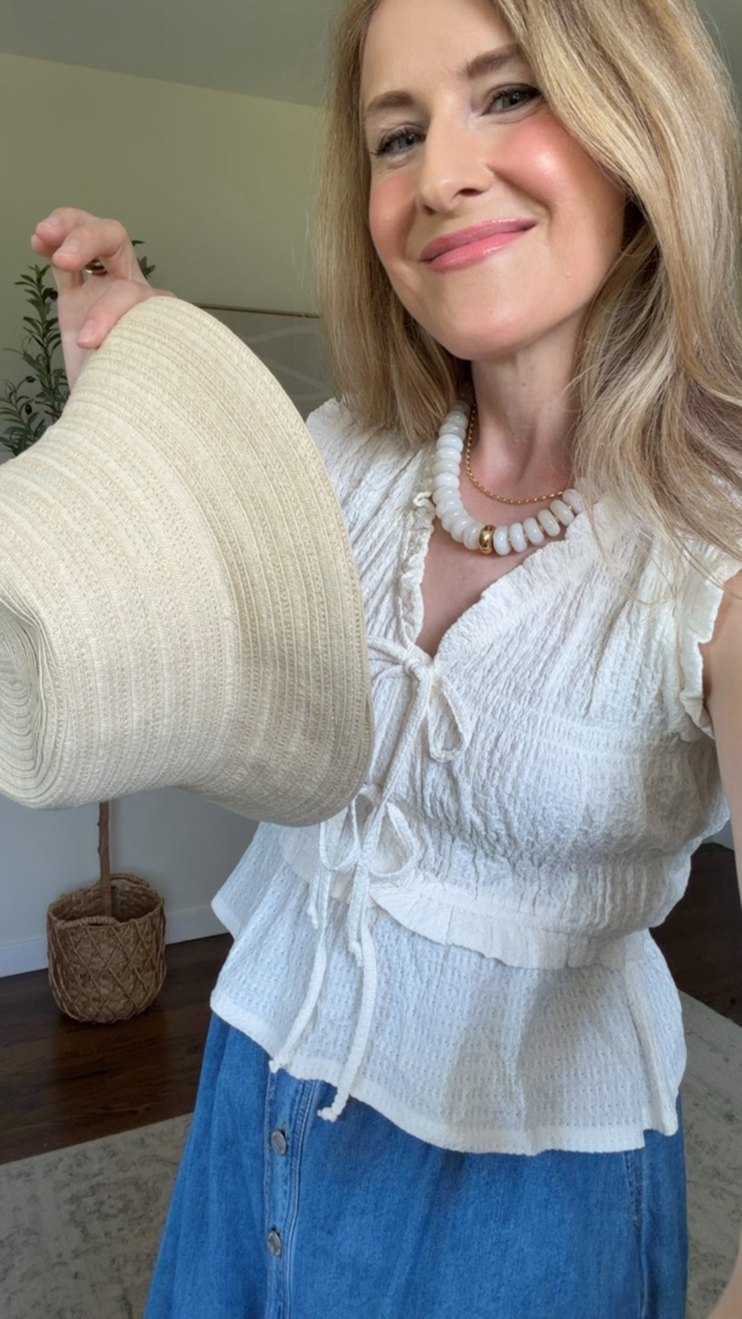 Walmart $10 hat that looks and feels so much more expensive! I’ll link similar for comparison purposes. #walmartfashion

#LTKOver40