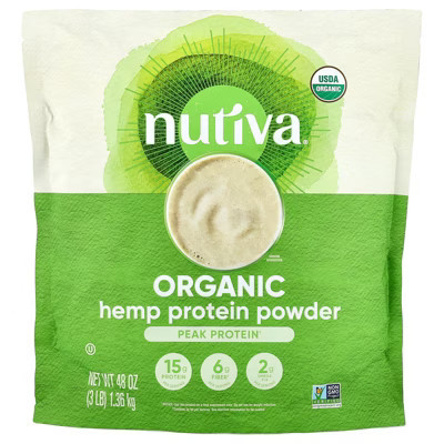 Nutiva Organic Hemp Protein Powder, 3 lb (1.36 kg) | Target