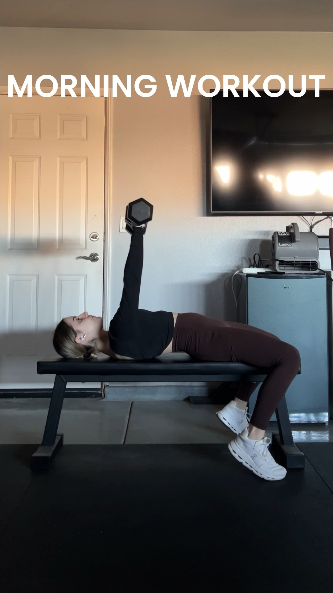 today’s workout outfit! 🖤
long sleeve - size small 
leggings - size small 
shoes - size 7

#LTKfitnessgoals #LTKActive #LTKootd