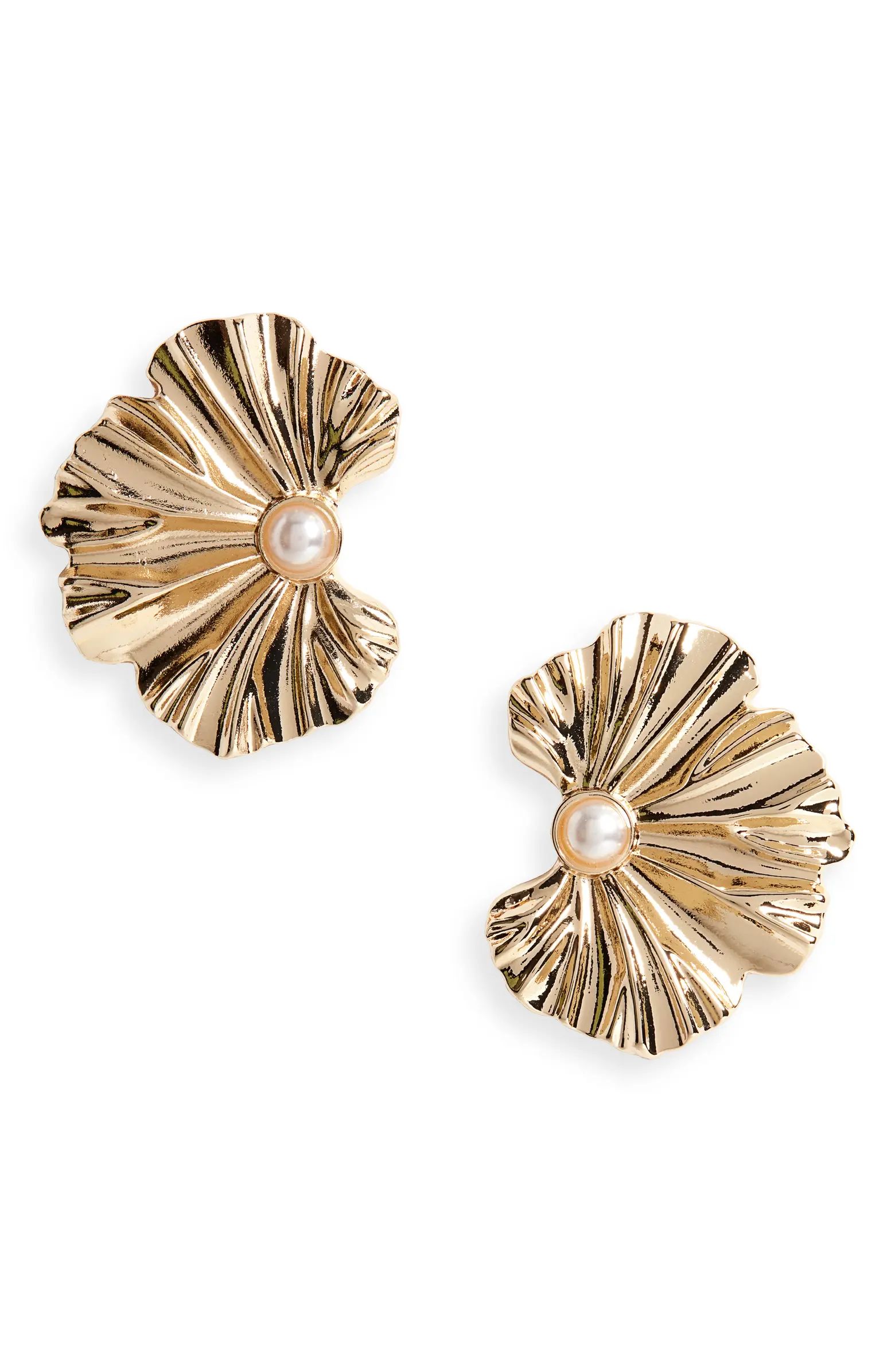 8 Other Reasons Imitation Pearl Fan Earrings | Nordstrom | Nordstrom