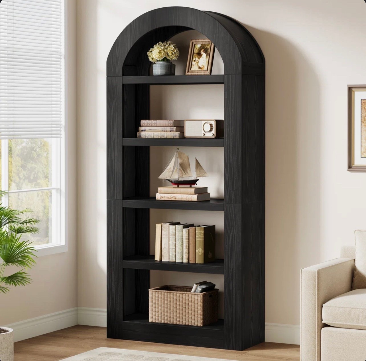 Arched bookshelf! 

#arched #bookshelf #storage #organization #black #bookcase

#LTKHome #LTKSaleAlert #LTKdayinmylife