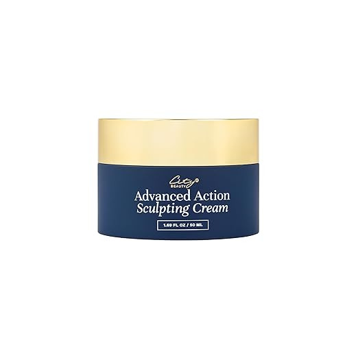 City Beauty Advanced Action Sculpting Cream - Solution for Saggy Jawline, Drooping Face, and Neck... | Amazon (US)