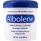 Albolene Moisturizing Cleanser 3-in-1 Skin Care Product: Makeup Remover, No Soap or Water Needed, 12 | Amazon (US)