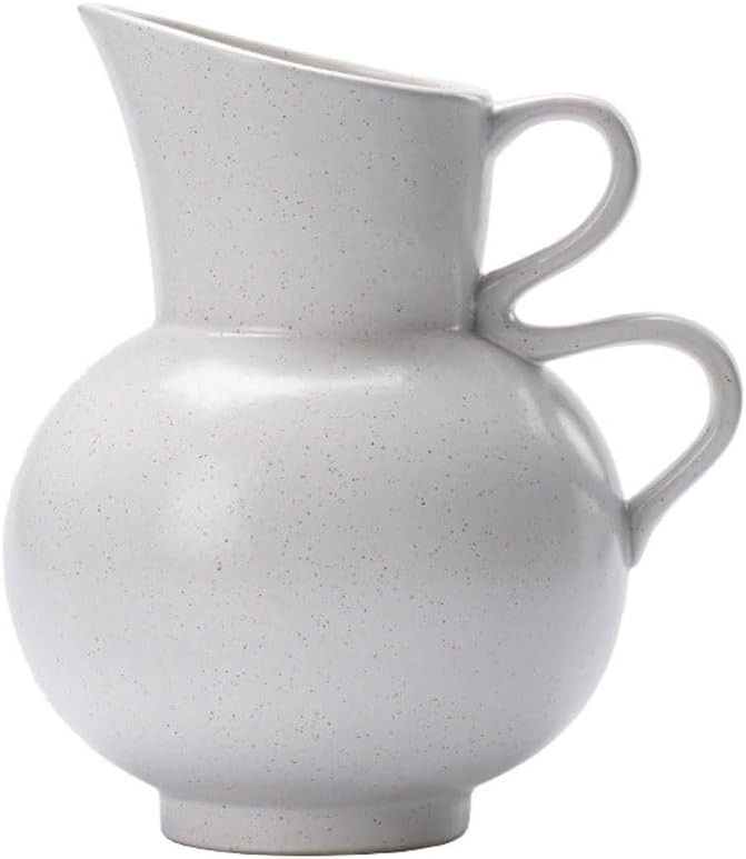 Vases Modern Simple White Ceramic Vase Ornaments Can be Hydroponic Flower Pots Living Room and Ho... | Amazon (US)