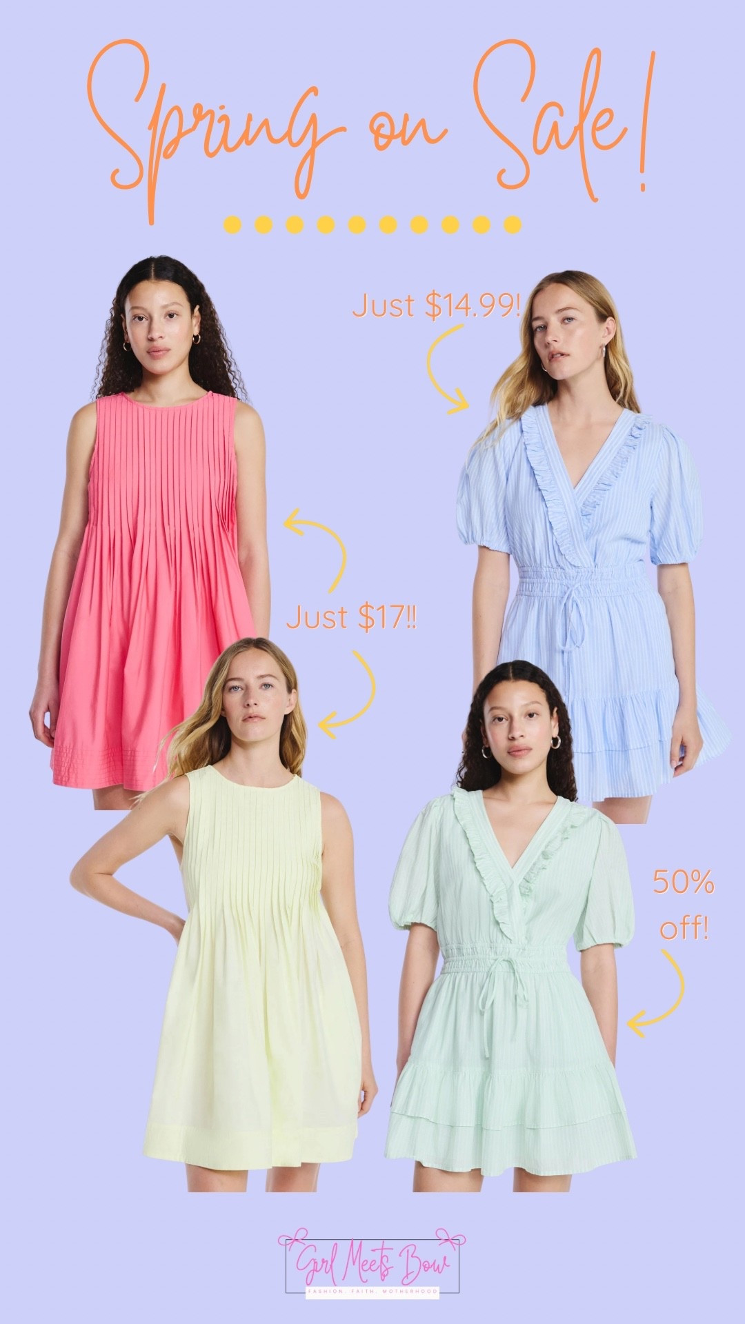 Up to 50% off spring dresses at Walmart!

#LTKBump #LTKmomlife