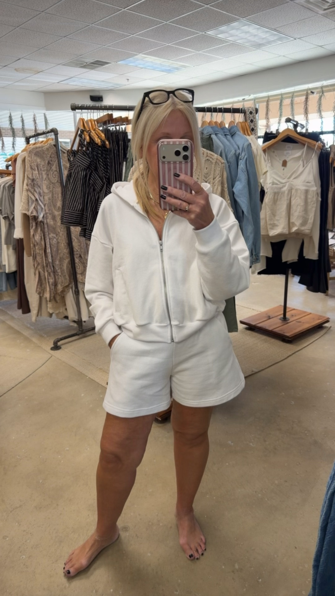 A must have set for me this summer! I love the length of the shorts  

#LTKActive #LTKdayinmylife #LTKOver40