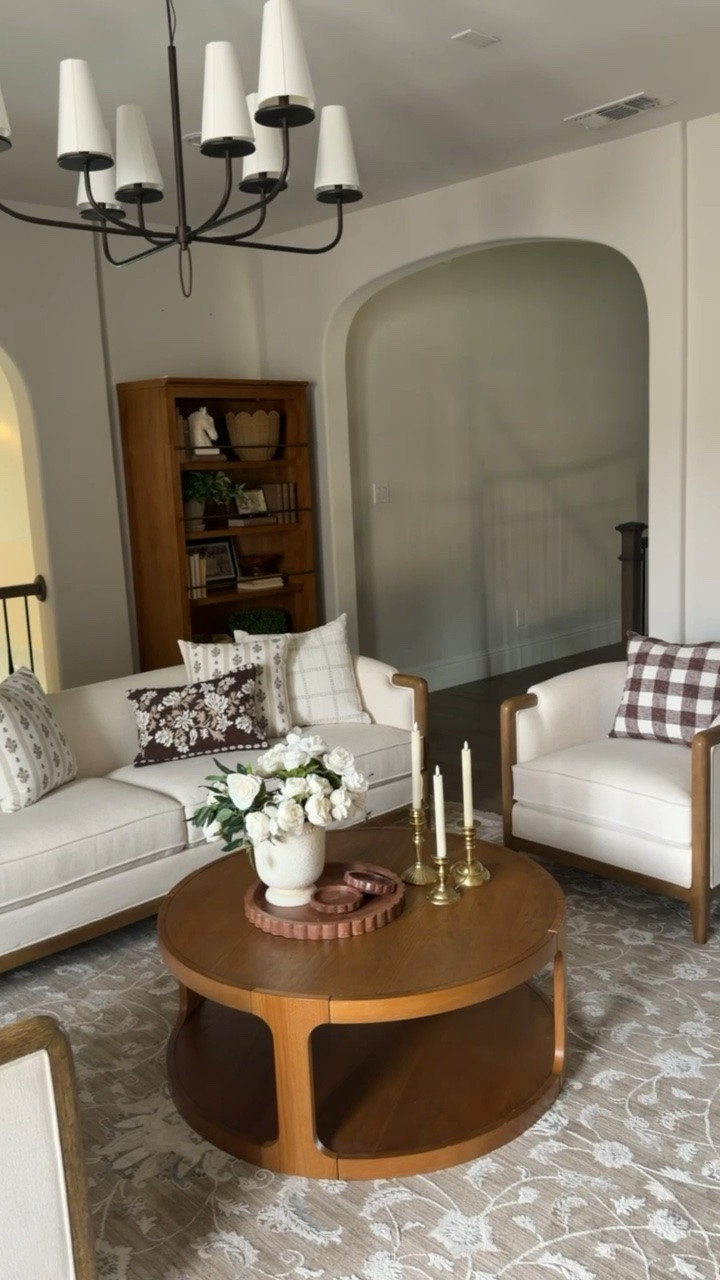 Look at how beautiful our upstairs landing is?! I’ve been having SO much fun styling our book shelves recently! 🤗

#LTKSeasonal #LTKHome
