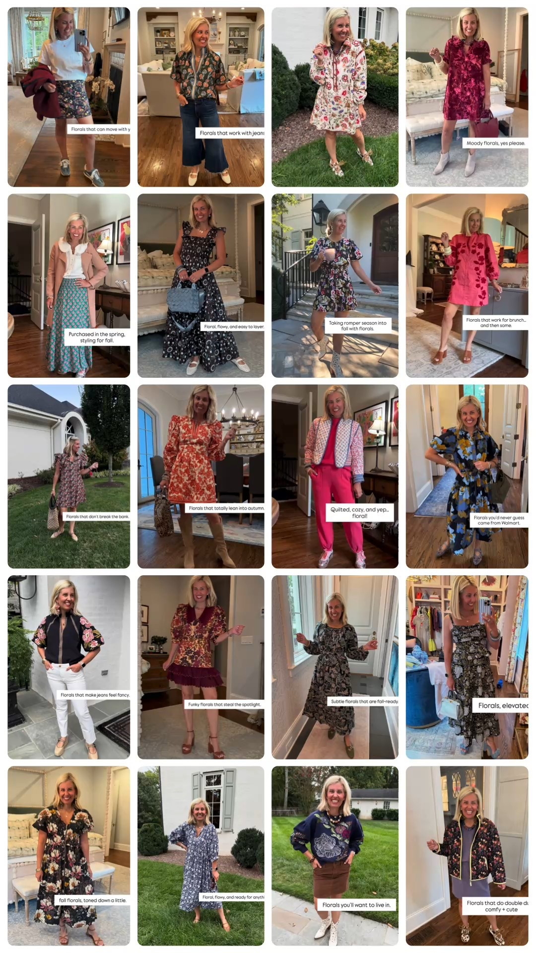 How we’re taking florals into fall! No need for flower hibernation yall

#LTKFindsUnder100 #LTKStyleTip #LTKOver40