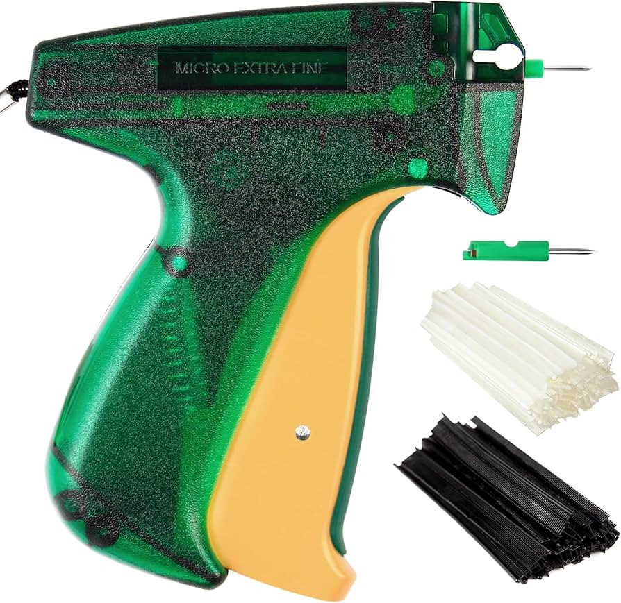 Stitch Gun for Clothes, Micro Tagging Gun for Clothing with 2 Fine Needles -4000 Stitch Gun Refil... | Amazon (US)