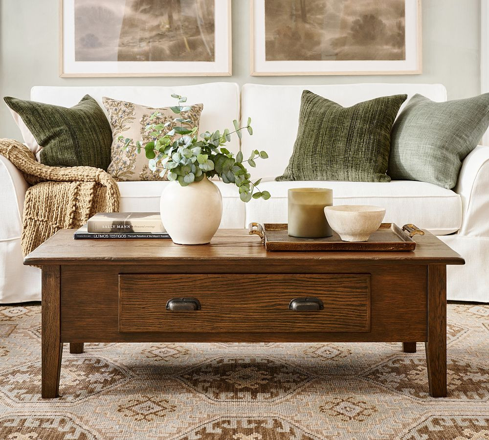 Amherst Rectangular Coffee Table | Pottery Barn (US)