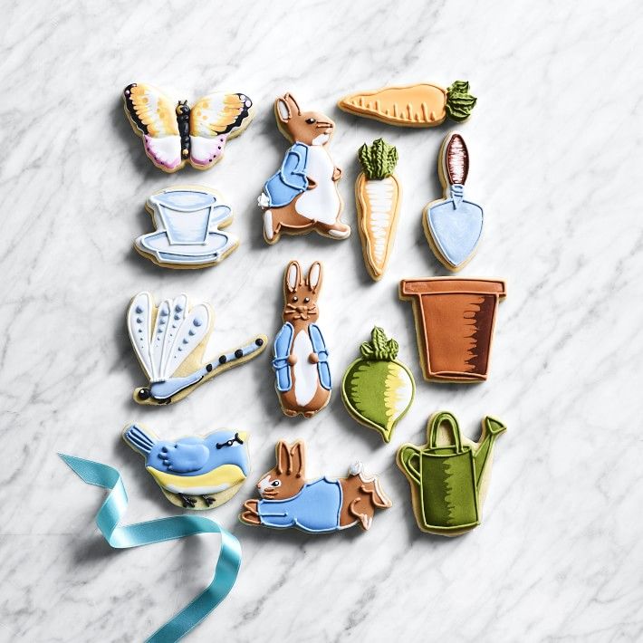 Peter Rabbit™ Cookie Baking Kit, Set of 28 | Williams-Sonoma