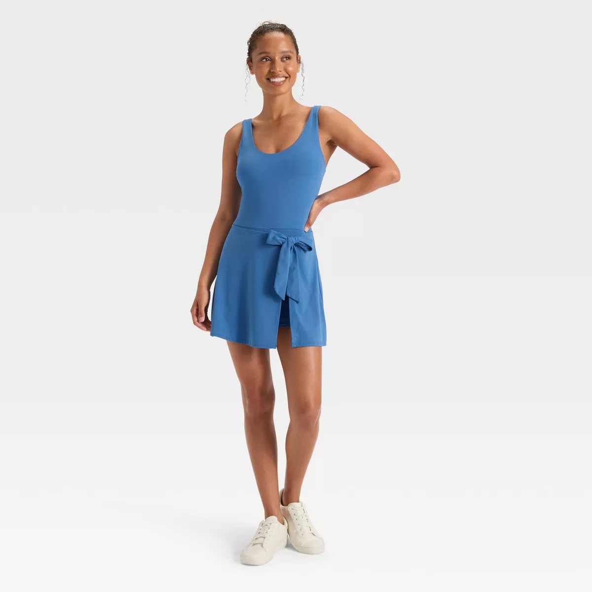 Women's Knit Front Tie Active Dress - JoyLab™ | Target