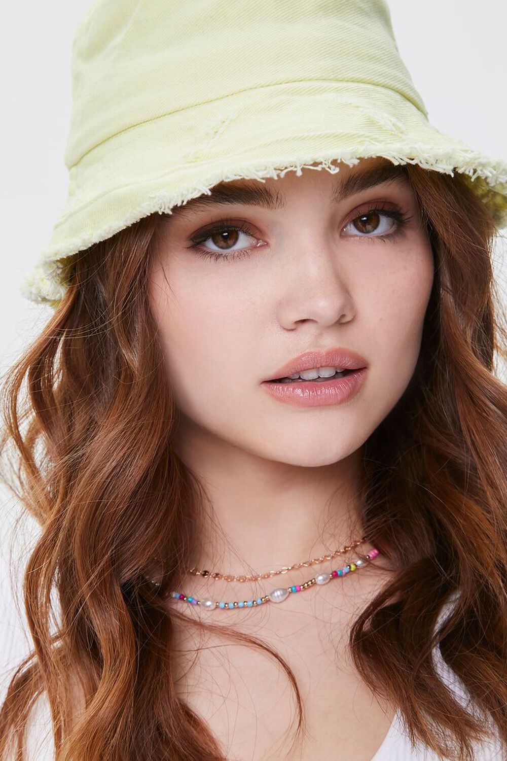 Distressed Frayed Bucket Hat | Forever 21 (US)