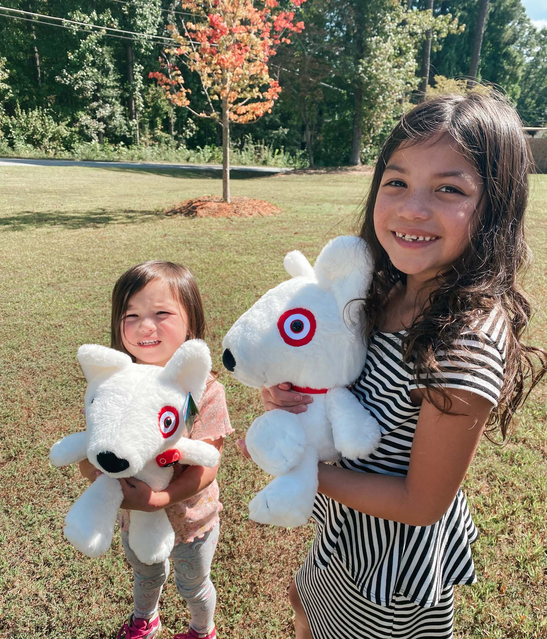 Starting to sell out! Don’t wait! Target Bullseye Puppy Plushie 🎯🐶 The cutest with a removable tiny backpack that even opens up. Perfect for your mini Target lover! #kidsgifts #puppylove #targetbullseye #targetpuppy

#LTKkids #LTKGiftGuide #LTKfindsunder50
