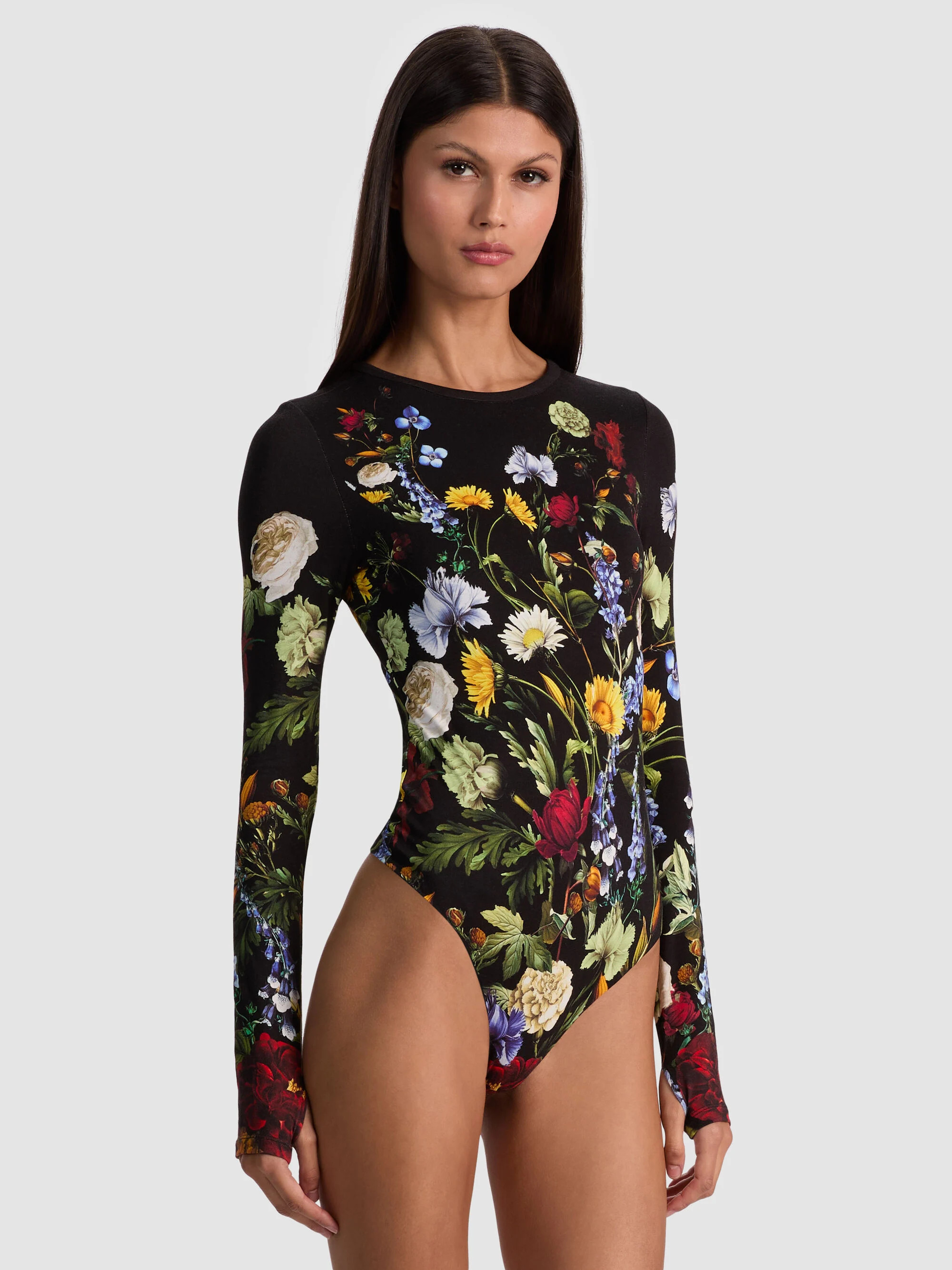 OLEA LONG SLEEVE BODYSUIT | Alice + Olivia