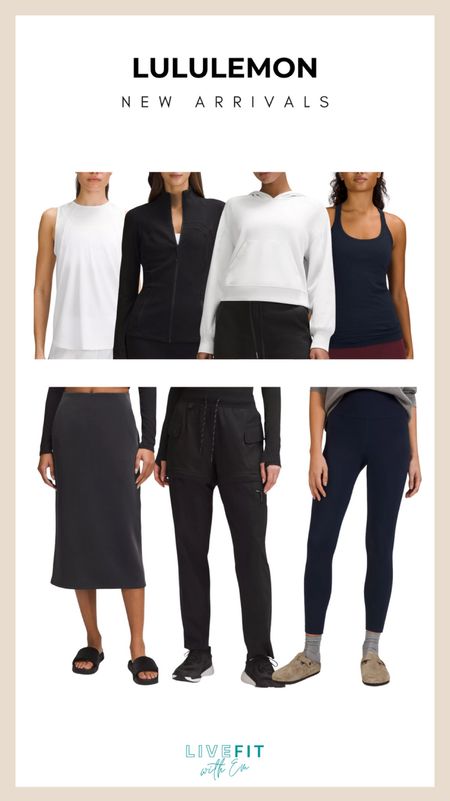 Explore the latest from Lululemon! 💫 Elevate your wardrobe with  new arrivals perfect for every occasion, from the yoga studio to your daily errands. Experience the blend of style and comfort with sleek tanks, versatile outerwear, and ultra-comfortable leggings. What’s your favorite pick? 🧘‍♀️✨ #LululemonNewArrivals #AthleisureEveryday

#LTKActive #LTKFitness #LTKSeasonal