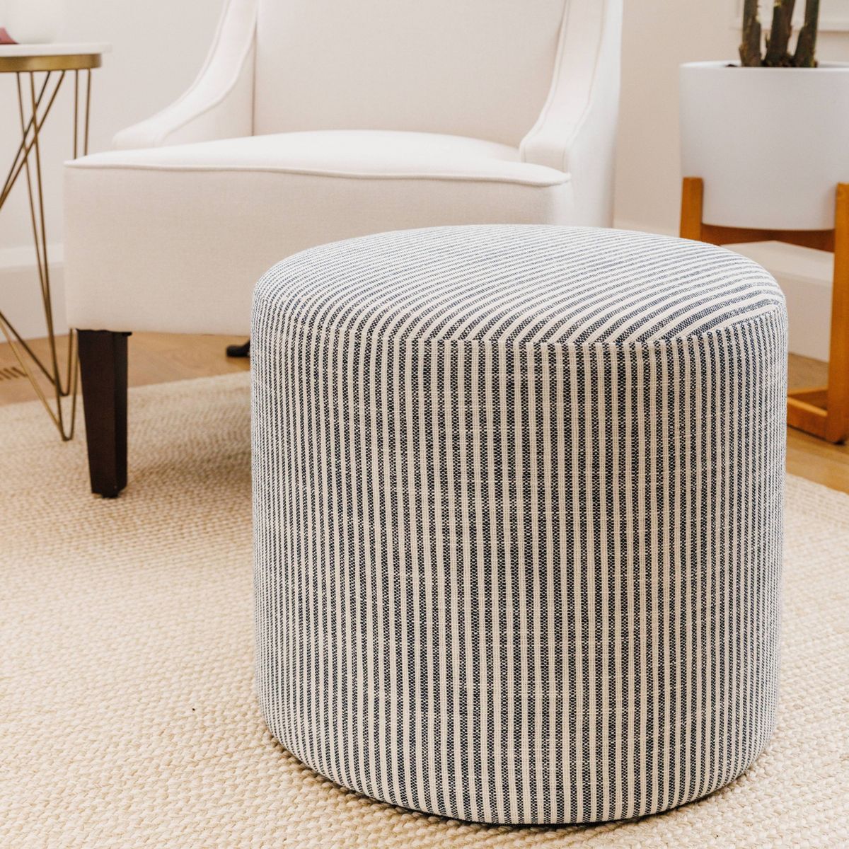 19" Round Pouf Ottoman - WOVENBYRD | Target