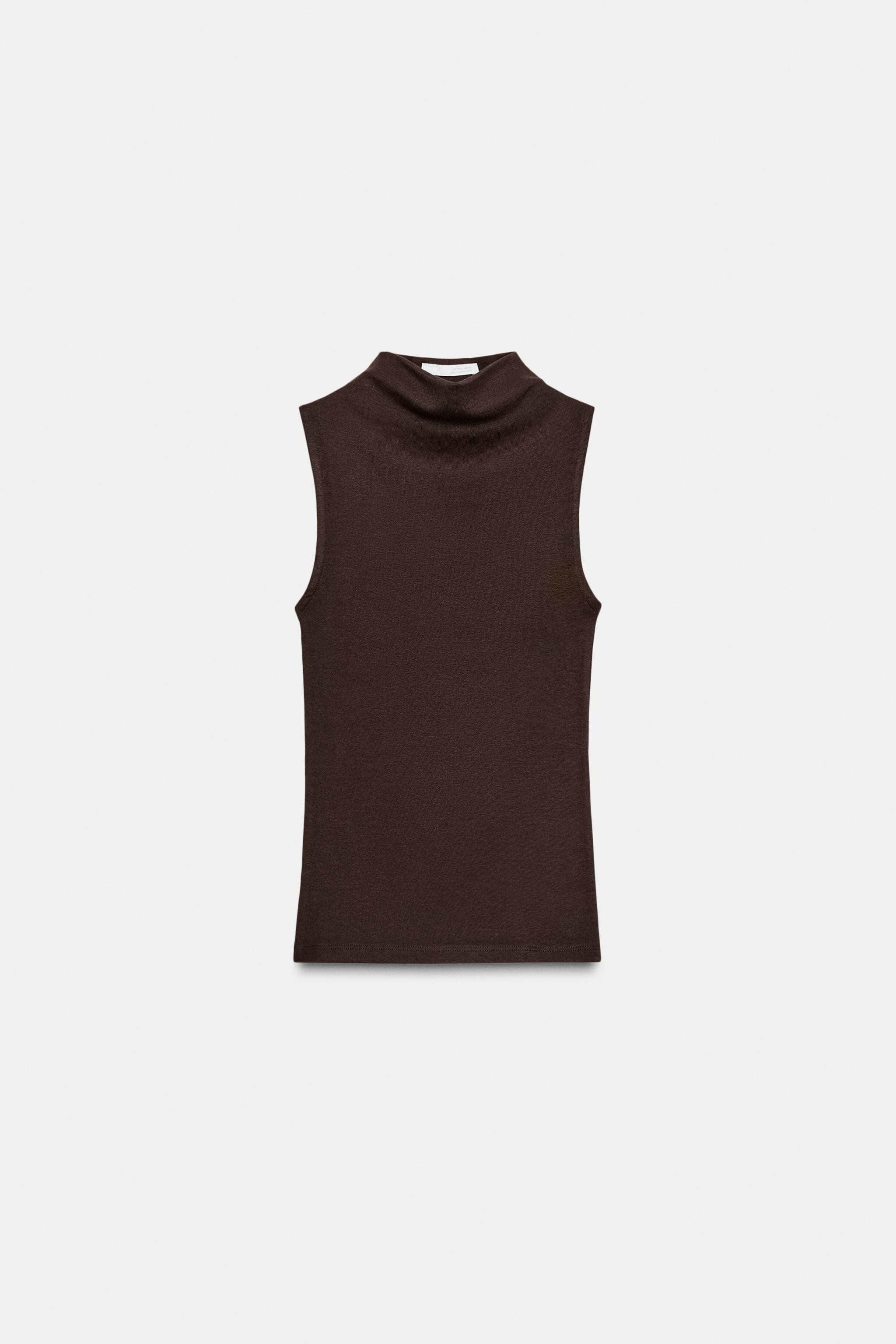 COTTON MODAL TOP | Zara US