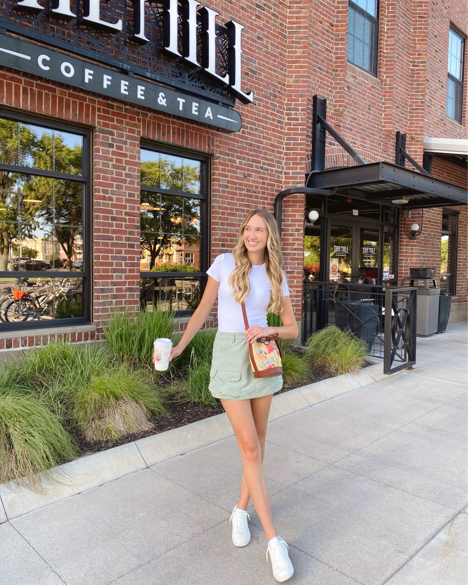 bodysuit: size medium
skort: size small

abercrombie, lulus, spring outfit, cargo skirtt

#LTKStyleTip #LTKSeasonal #LTKFindsUnder50