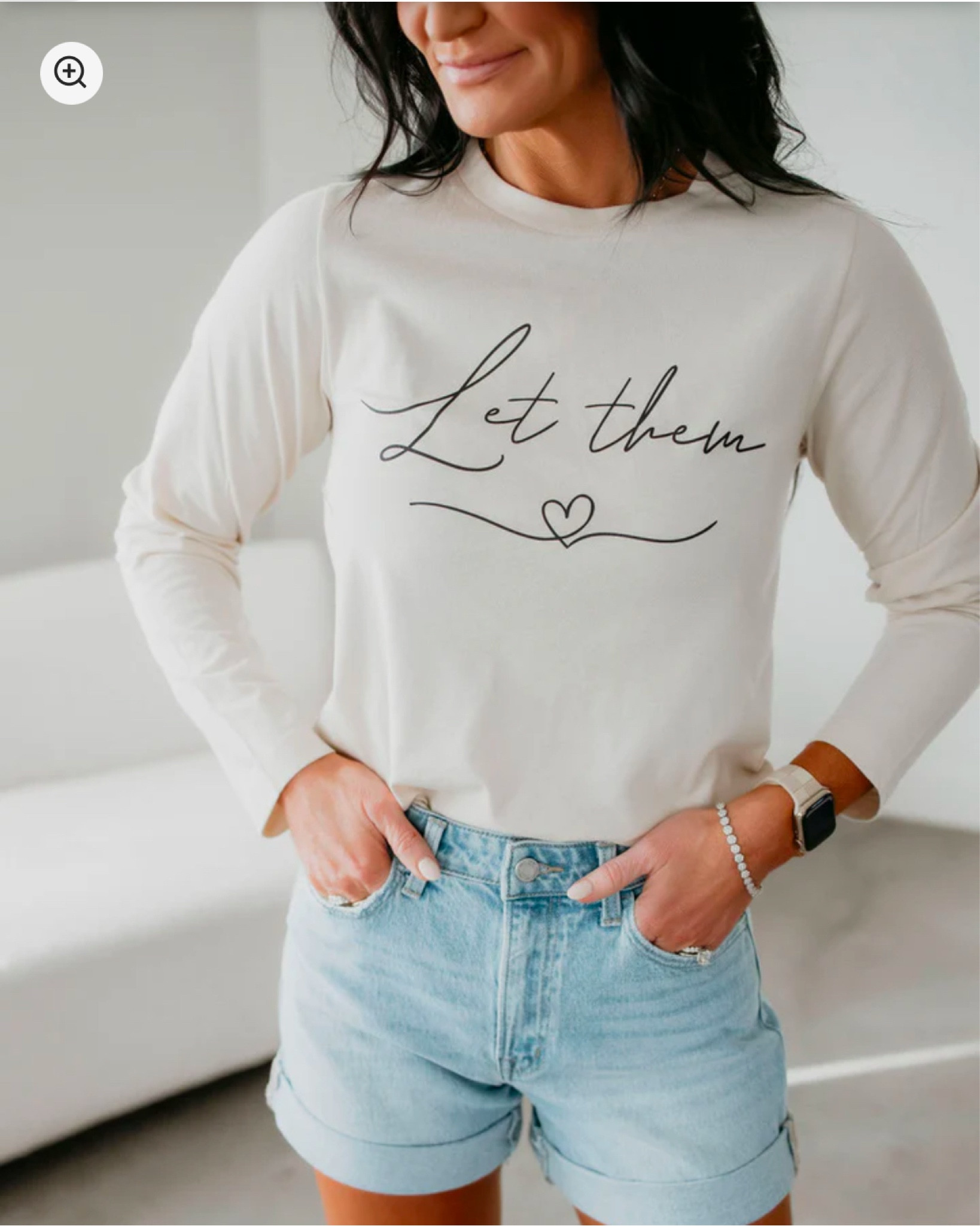 Let Them crew neck 

Sizes small-2xl