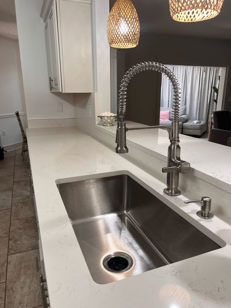 In love with our new kitchen faucet; such a statement piece! 

Kohler faucet, kitchen faucet, large kitchen sink, kitchen remodel

#LTKhome