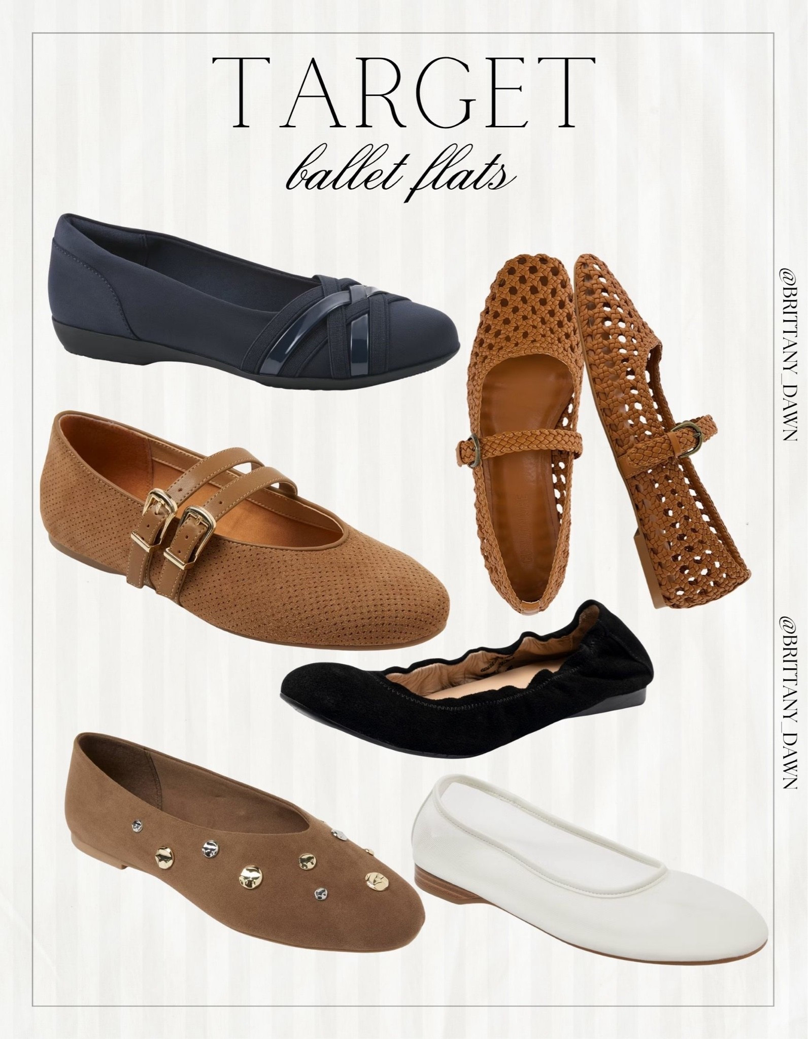 Step into style with these chic Target ballet flats! 🩰
From woven Mary Janes and double-strap suede to classic black and studded neutrals, comfortable footwear has never looked so good.

Elevate any casual outfit or workwear look with these versatile, trendy flat shoes. A absolute seasonal must-have! 🤎✨

#TargetFashion #BalletFlats #ShoeInspo #TargetFinds #LTKshoes #EverydayStyle #TrendyKicks #CasualChic #StyleFinds #OOTD

#LTKootd