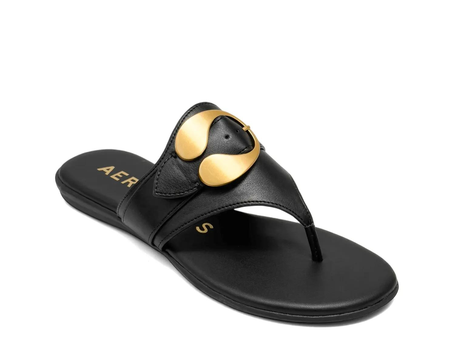 Aerosoles Glam Sandal | Women's | Black | Size 8.5 | Sandals | DSW