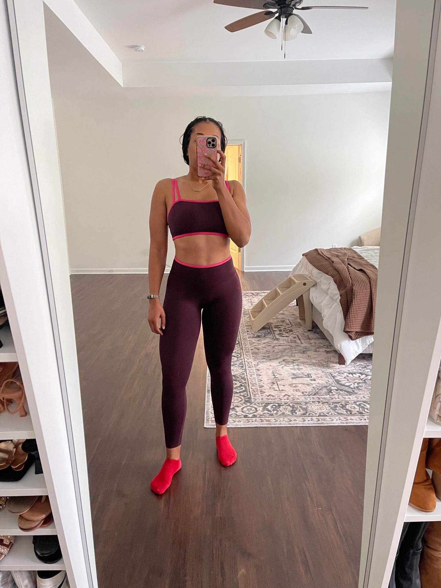 Seamless set from Fabletics. Perfect for high intensity, Pilates, yoga, etc. wearing a size medium in both top and bottom.

#LTKActive #LTKfitnessgoals #LTKMidsize