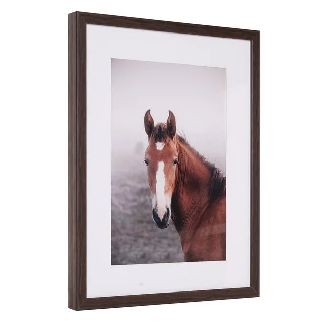 Crystal Art Gallery Horse Art Print Equine Framed Wall Art 15" x 19" | Walmart (US)