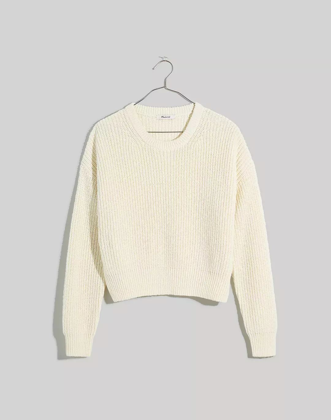 Plus Textural-Knit Pullover Sweater | Madewell