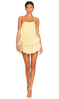 OW Collection Crush Dress in Yellow from Revolve.com | Revolve Clothing (Global)