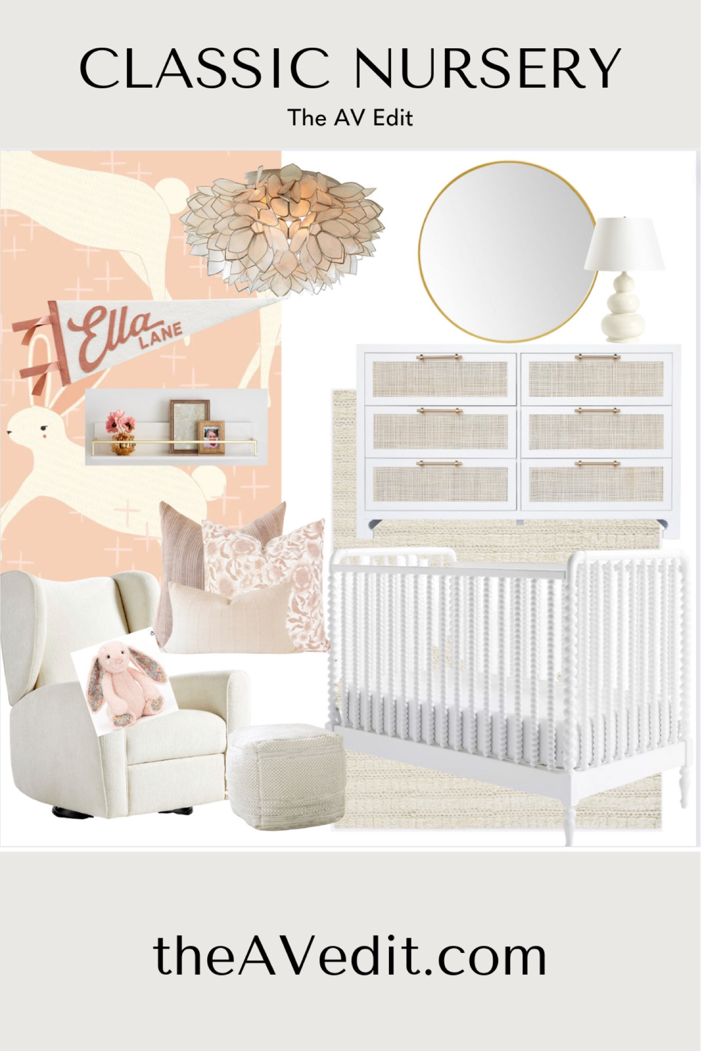 My favorite nursery decor for your classic pink room! Perfect for your little bundle of joy! 

#LTKbump #LTKbaby #LTKkids