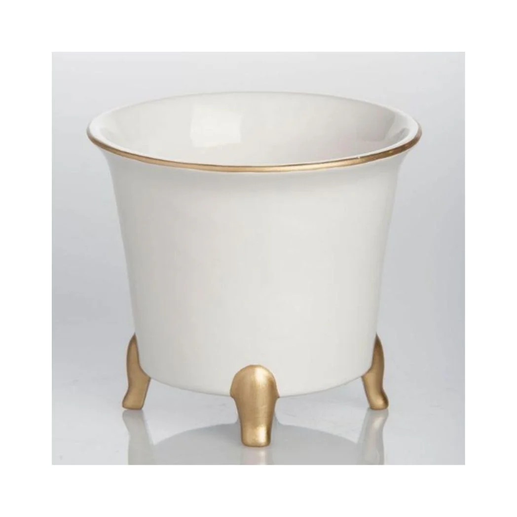 Footed Cachepot | Mintwood Home