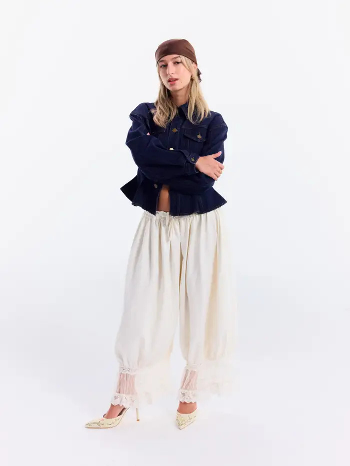 Wide Leg Pants Wuthering Romance Wide Leg Trousers Women Trousers 6\u6708-\u4e0a\u8863\u88e4\u88c... | Cider