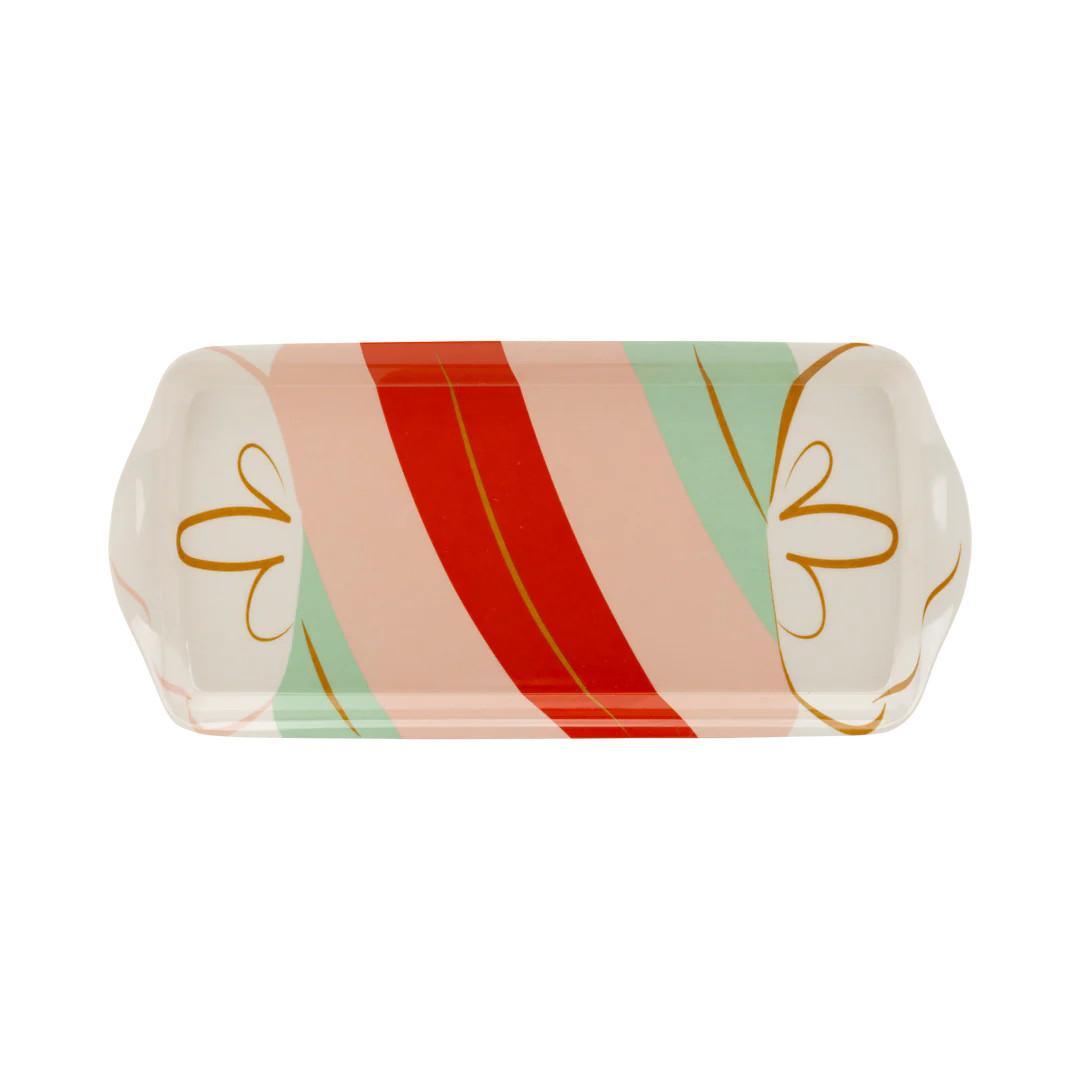 Candy Cane Lane Melamine Tray | My Mind's Eye