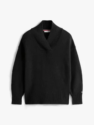 Pure Wool Marl Relaxed Jumper | Tommy Hilfiger UK
