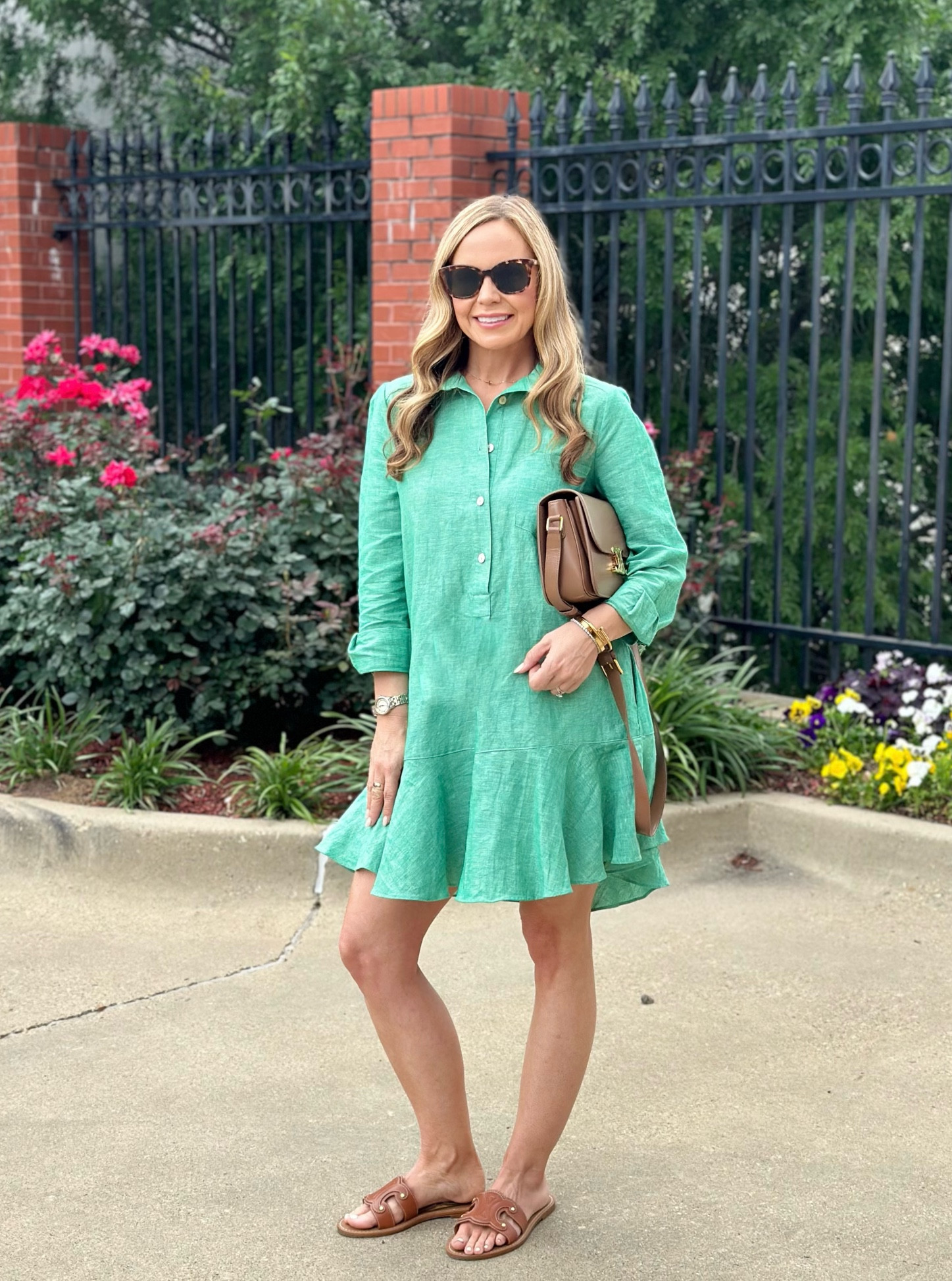 Green summer dress, spring dress 

#LTKstyletip #LTKSeasonal #LTKworkwear