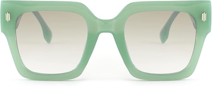 Vintage Oversized Square Sunglasses for Women, Retro Womens Sunglasses UV400 Trendy Luxury Big Su... | Amazon (US)