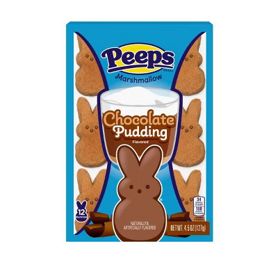 Peeps Easter Chocolate Pudding Flavored Marshmallow Bunnies - 4.5oz | Target