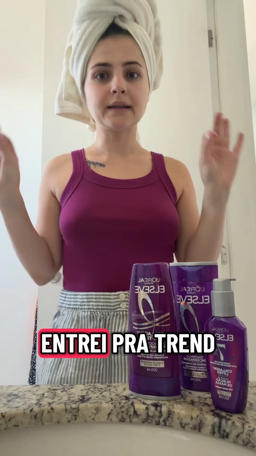 Testando a nova linha de Elseve, que promete um fio mais encorpado, de dentro pra fora. Com injeção de massa capilar, garantindo mais volume e aspecto mais saudável pros cabelos! Eu fiz o teste do “cabelo encorpado não segura nó” e por aqui funcionou viu! 👌🏼

#LTKbeleza #LTKautumn #LTKbrasil