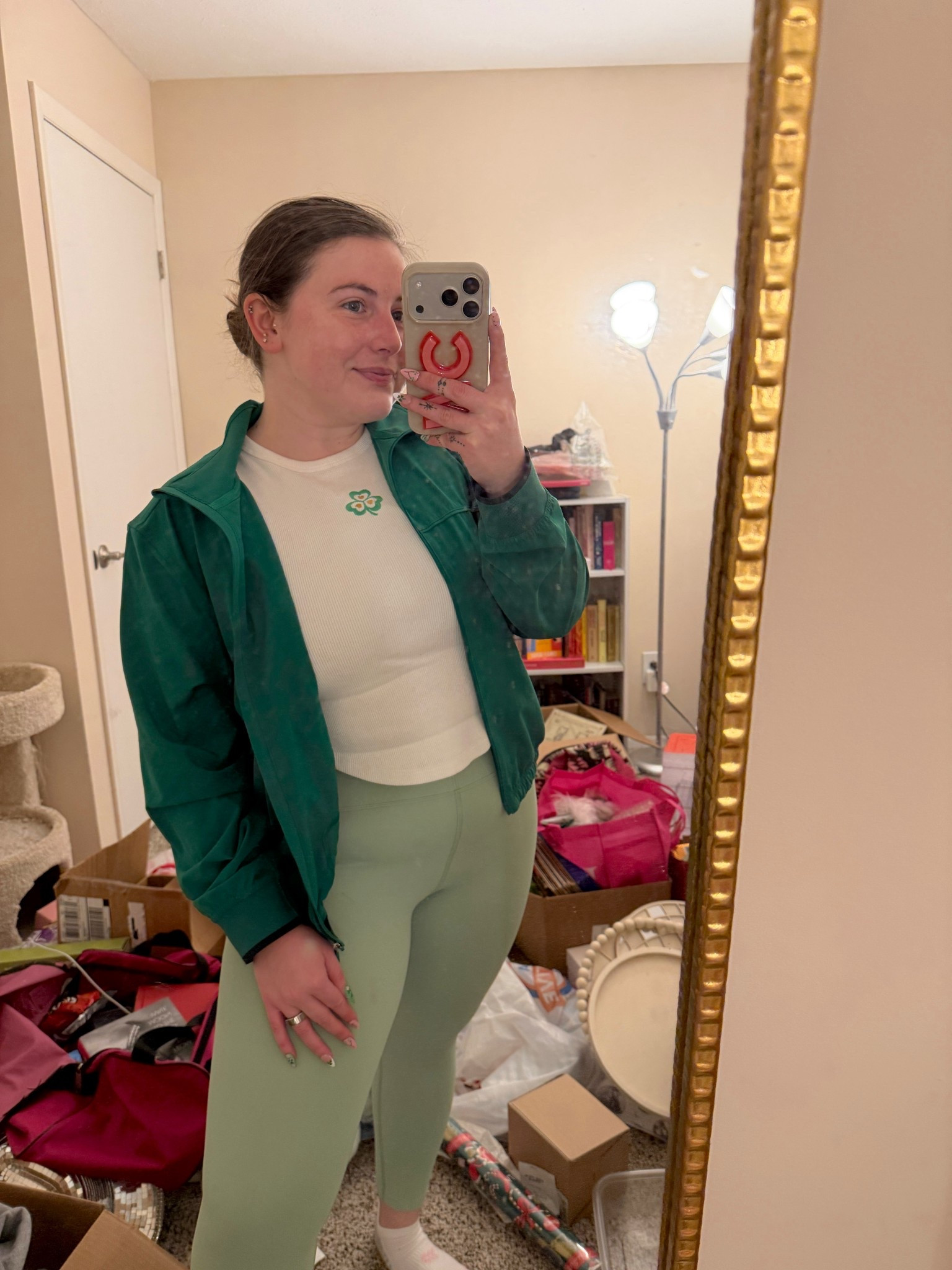 My first outfit of St. Patrick’s Day that was for an early morning workout class☘️

#LTKfitnessgoals #LTKootd #LTKSeasonal
