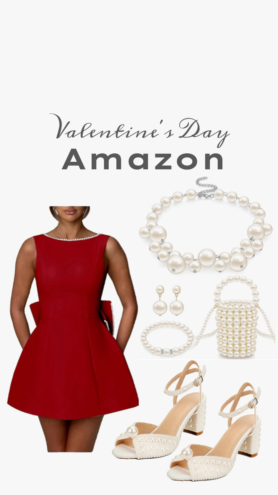 Cilontug Satin Pearl Homecoming Dress for Teens with Bow A Line Mini Cocktail Dresses Backless Bridal Shower Dress | Amazon (US)