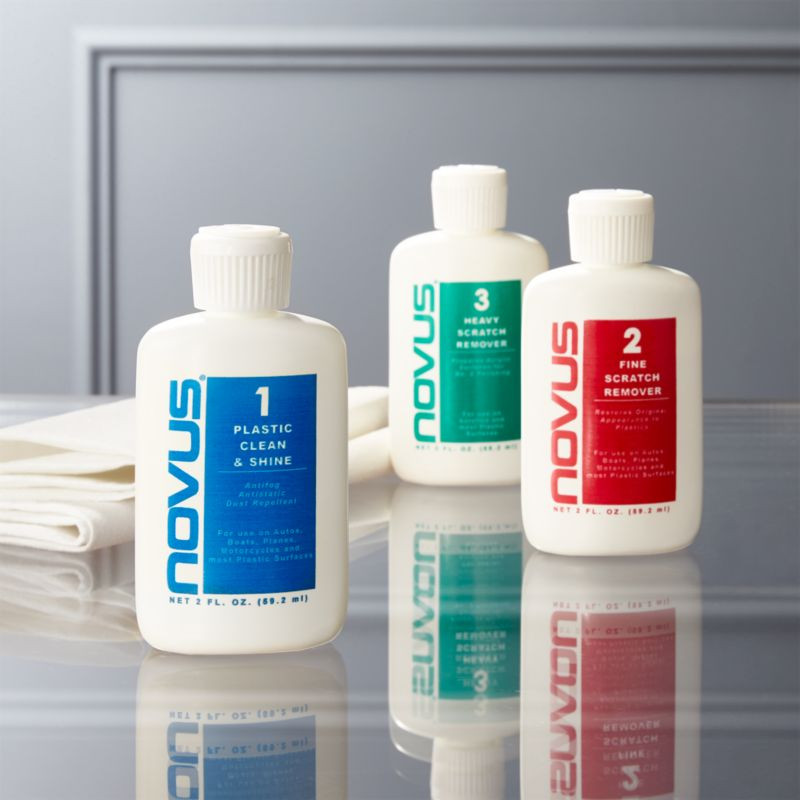 Novus Plastic Polish-Cleaner Kit + Reviews | CB2 | CB2