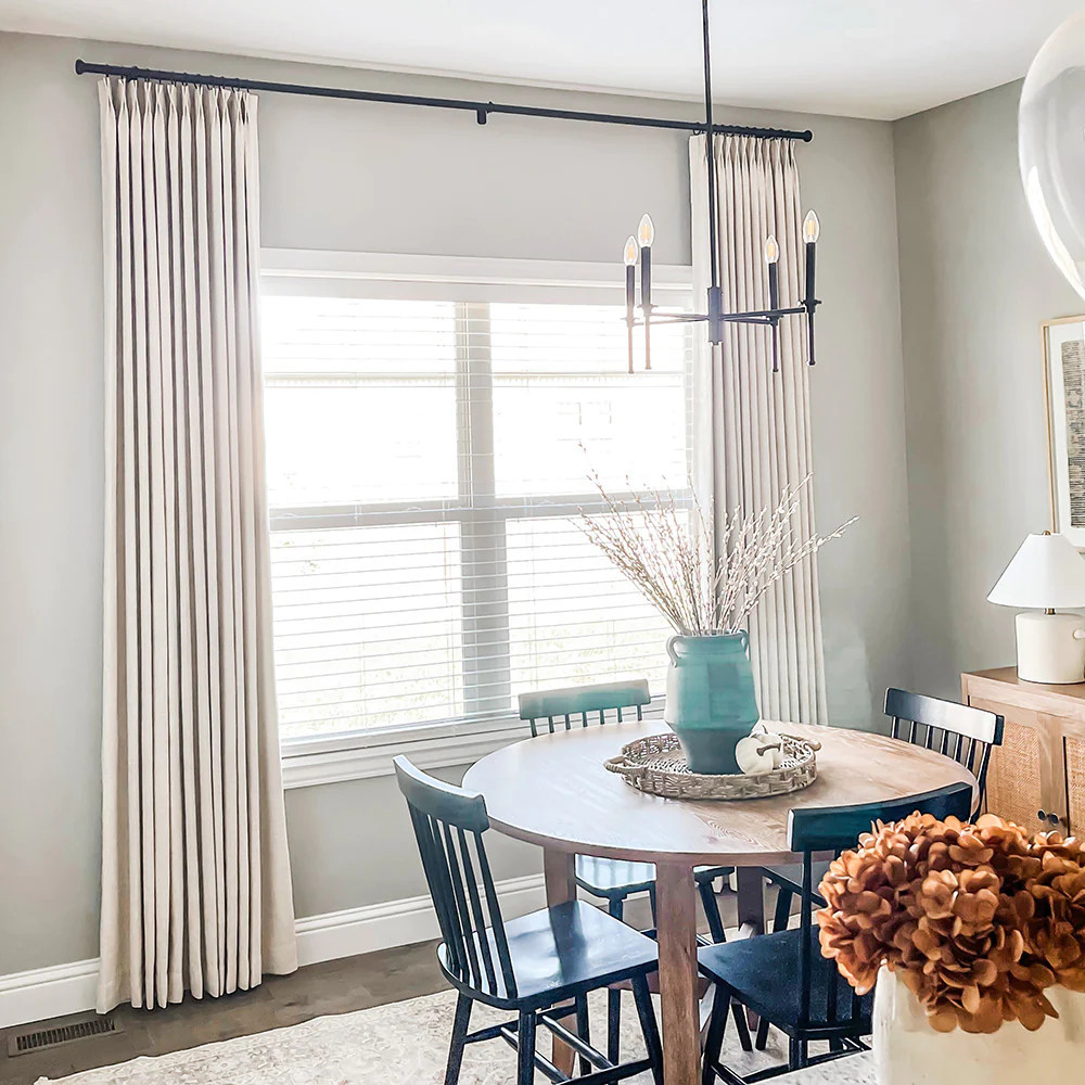 Lille Linen Curtains Drapes Pinch Pleated | Homerilla