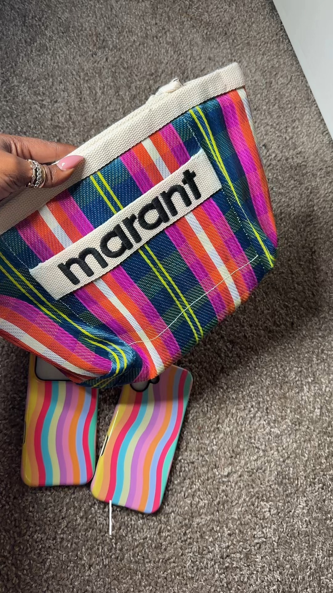 isabel marant bag & phone case 🌈💕