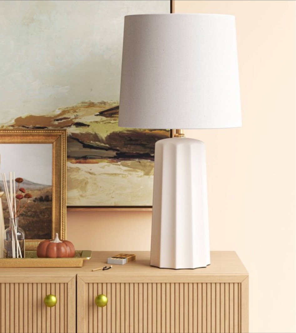 The cutest lamp! It matches everything so well!

#LTKFindsUnder100 #LTKGiftGuide #LTKHome