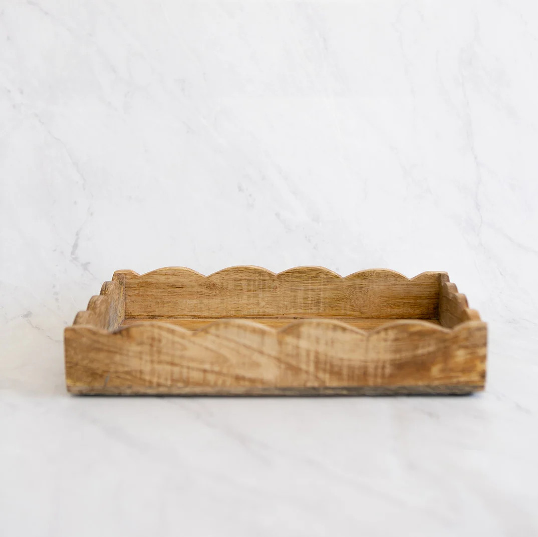Margot Scalloped Tray | Elements by Remedy