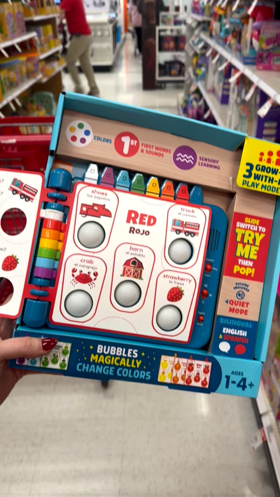 The cutest interactive pop-it book from Target 

#LTKmomlife #LTKGiftGuide #LTKKids