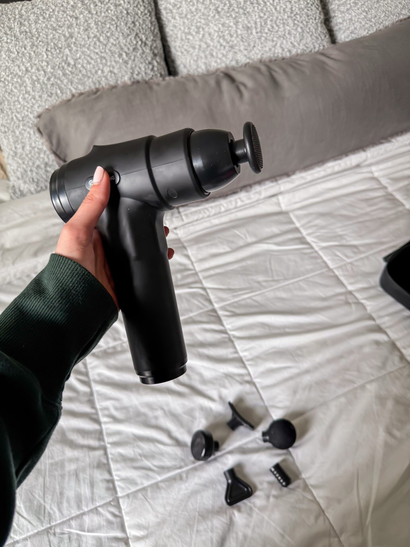 This massage gun from Amazon is AMAZING 🤩 

#LTKmomlife #LTKfitnessgoals #LTKActive