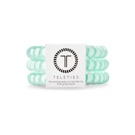 TELETIES Small Hair Ties, Turquoise and Caicos | Walmart (US)
